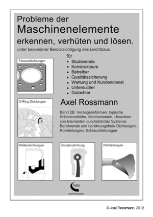 Band Maschinenelemente 2B Cover, ersagensformen, typische Schadensbilder, Mechanismen, Ursachen von Elementen durchströmter Systeme